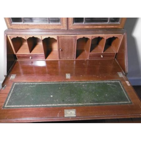 Edwardian Mahagonibüroschrank antik 