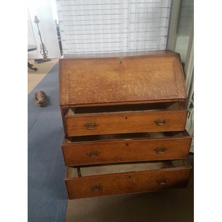 antiker Eiche Bureau  georgian Stil 
