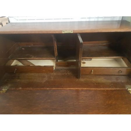 antiker Eiche Bureau  georgian Stil 