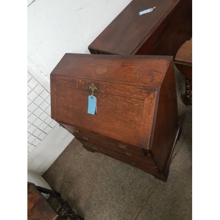 antikes Eichen Bureau georgian Stil 