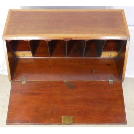 edwardian Intarsien inlay Mahagoni Schreibbureau