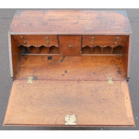 Georgian Eichen Schreib Bureau