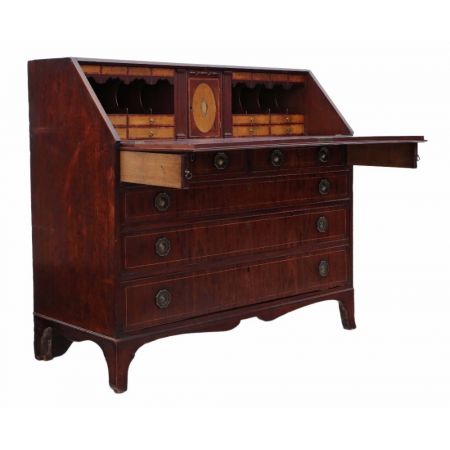 Mahagonibureau Georgian Stil 1900 antik