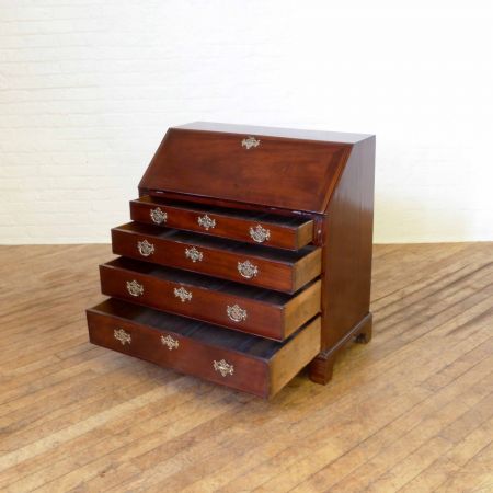 georgisches Mahagonibureau antik 