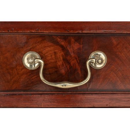 Mahagoni Massivholzschrank Sekretär Antik Georgianisch