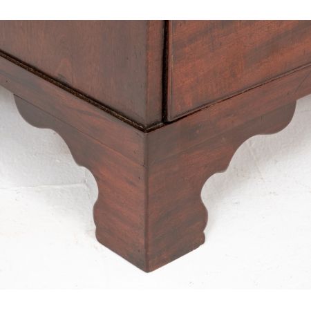 Mahagoni Massivholzschrank Sekretär Antik Georgianisch