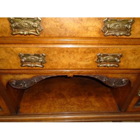 Pollard Eiche massiv Sideboard aus dem 19. Jahrhundert