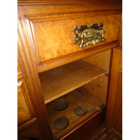 Pollard Eiche massiv Sideboard aus dem 19. Jahrhundert