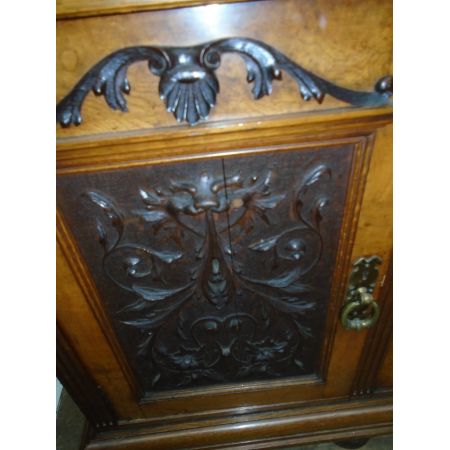 Pollard Eiche massiv Sideboard aus dem 19. Jahrhundert