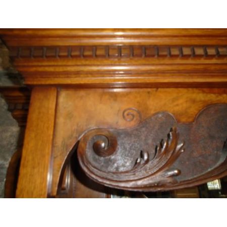 Pollard Eiche massiv Sideboard aus dem 19. Jahrhundert