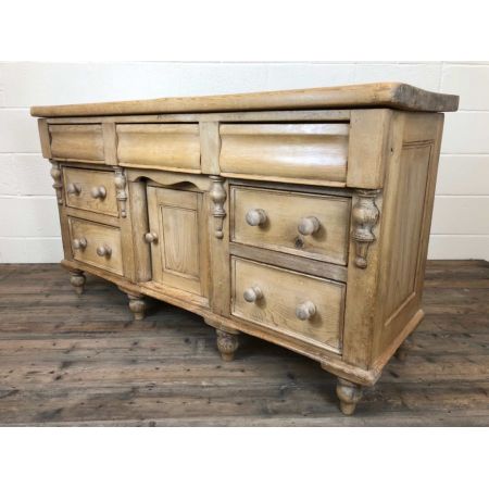 Antikes Sideboard Kiefernlancashire Style