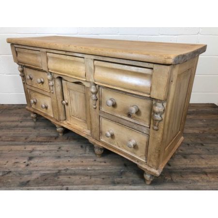 Antikes Sideboard Kiefernlancashire Style