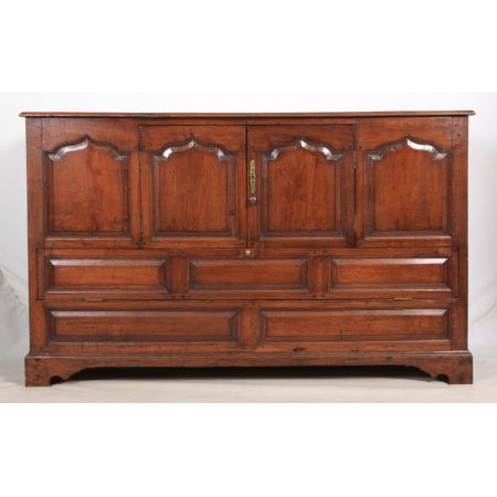 massiver Eichenschrank antik 