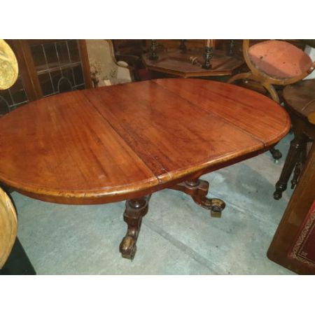 früher viktorianischer ausziehbarer Esstisch