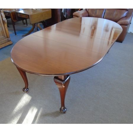 Ausziehbarer Esstisch aus viktorianischer goldener Eiche