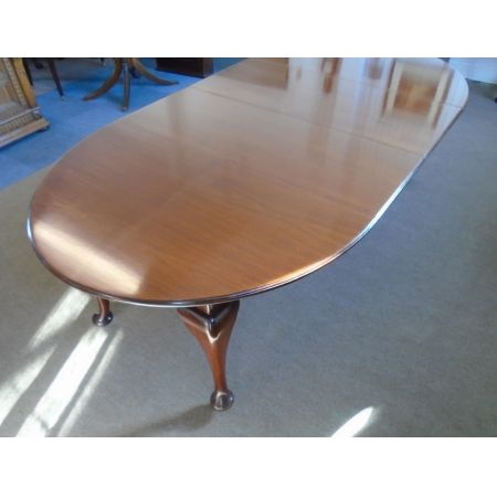 Ausziehbarer Esstisch aus viktorianischer goldener Eiche