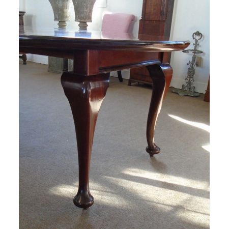 Ausziehbarer Esstisch aus viktorianischer goldener Eiche