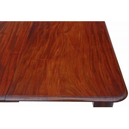 Ausziehbarer Esstisch aus kubanischem Mahagoni, viktorianischer Stil, antik 