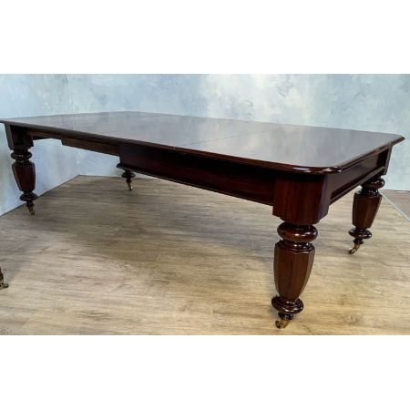 Antiker Mahagoni Esstisch, ausziehbar,  viktorianischer Stil