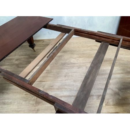 Antiker Mahagoni Esstisch, ausziehbar,  viktorianischer Stil