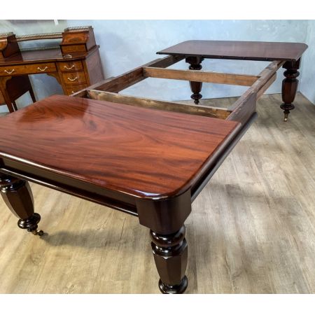 Antiker Mahagoni Esstisch, ausziehbar,  viktorianischer Stil