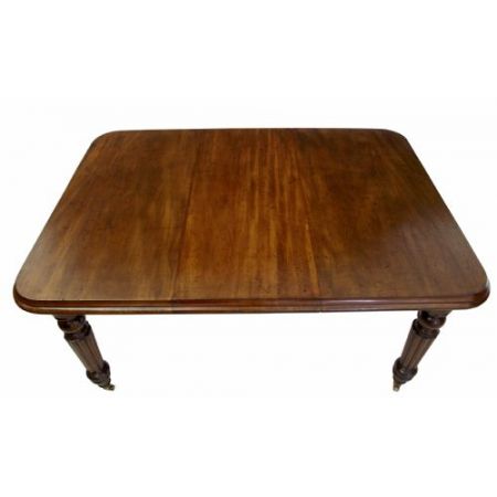 Ausziehbarer Esstisch aus Mahagoni aus dem 19. Jahrhundert, viktorianischer Stil 
