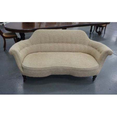 Antikes viktorianisches Sofa aus Mahagoni