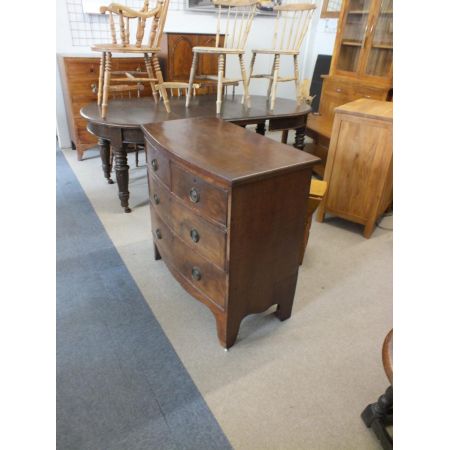 Kleine Kommode Mahagoni Massivholzkommode antik georgianisch