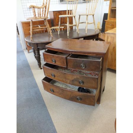 Kleine Kommode Mahagoni Massivholzkommode antik georgianisch