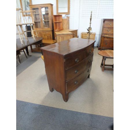 Kleine Kommode Mahagoni Massivholzkommode antik georgianisch