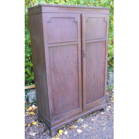 Einbauschrank Mahagoni Massivholzschrank von waring & gillow, antik ca. 1910