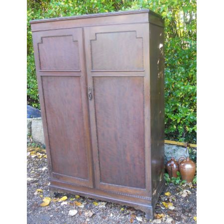 Einbauschrank Mahagoni Massivholzschrank von waring & gillow, antik ca. 1910