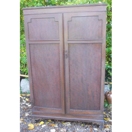 Einbauschrank Mahagoni Massivholzschrank von waring & gillow, antik ca. 1910