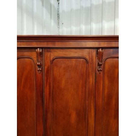 Mahagoni Kleiderschrank Antik Massivholzschrank