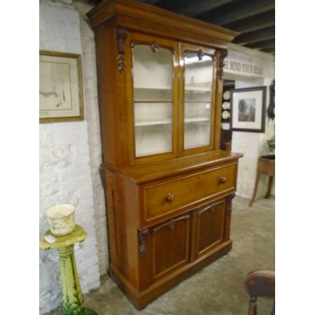  walisischer Sekretär, Bücherregal goldene Eiche massiv 