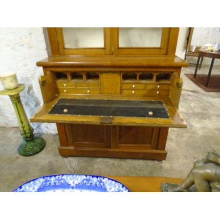  walisischer Sekretär, Bücherregal goldene Eiche massiv 