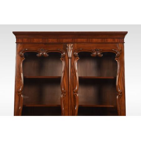 Paar antiker Mahagoni-Bücherregale