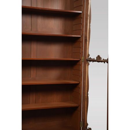 Paar antiker Mahagoni-Bücherregale