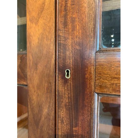 William IV Mahagoni Bibliothek,Bücherregal circa 1835 ,architektonische klare Form