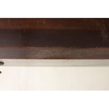 Antikes Mahagoni Bücherregal Massivholz ca 1900