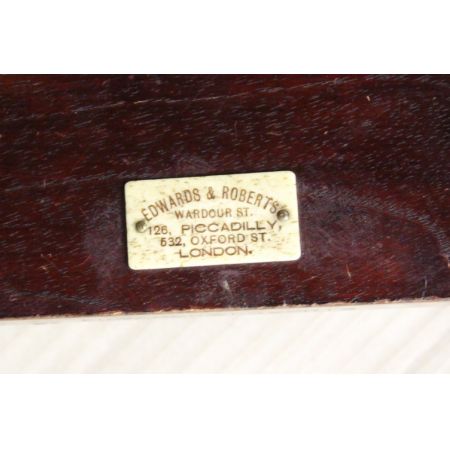 Antikes Mahagoni Bücherregal Massivholz ca 1900