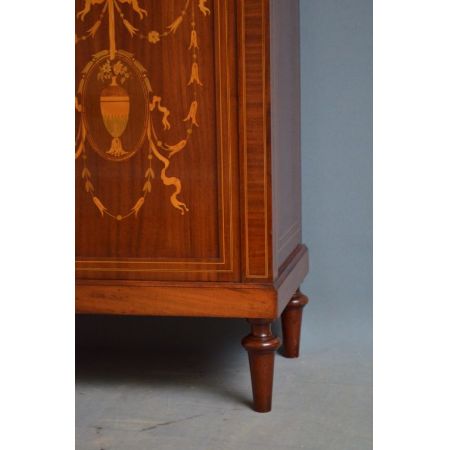 Edwardianisches Mahagoni Bücherregal Massivholz antik ca 1900