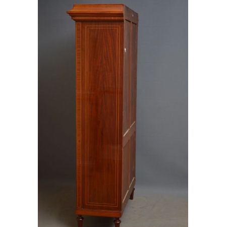 Edwardianisches Mahagoni Bücherregal Massivholz antik ca 1900