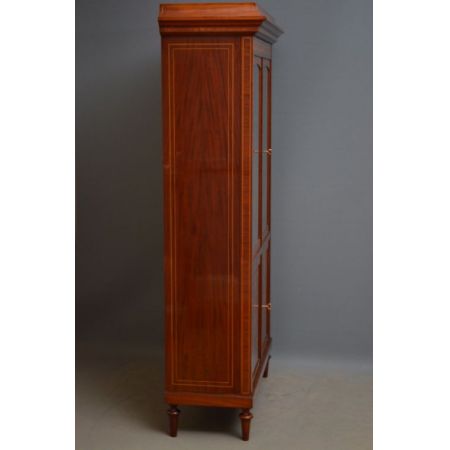 Edwardianisches Mahagoni Bücherregal Massivholz antik ca 1900