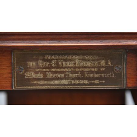 Nussbaum Revolving Bookcase Massivholz antik ca 19.Jahrhundert