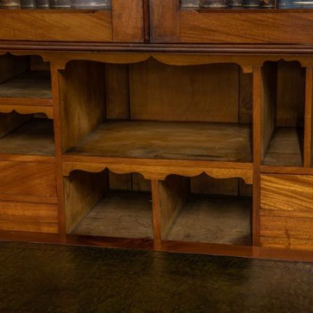 Viktorianischer Mahagoni Sekretär Massivholz antik ca 1892