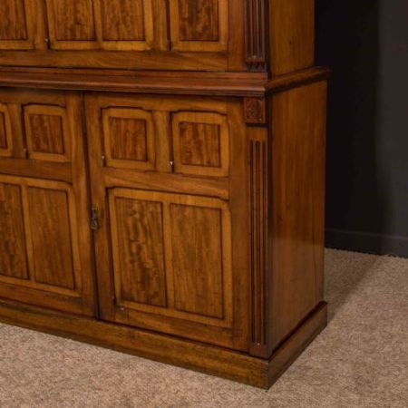 Viktorianischer Mahagoni Sekretär Massivholz antik ca 1892