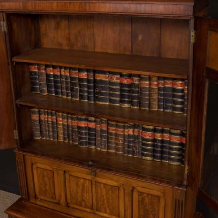 Viktorianischer Mahagoni Sekretär Massivholz antik ca 1892