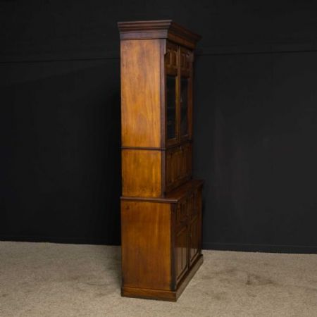 Viktorianischer Mahagoni Sekretär Massivholz antik ca 1892