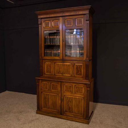 Viktorianischer Mahagoni Sekretär Massivholz antik ca 1892